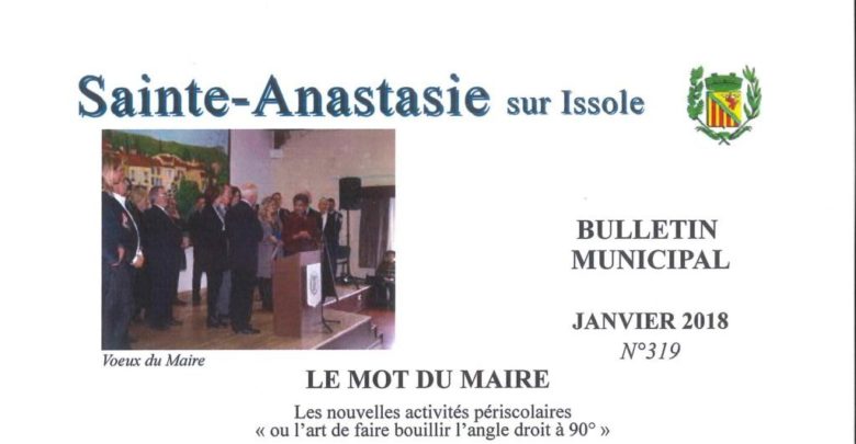 Photo of Bulletin Municipal Janvier 2018