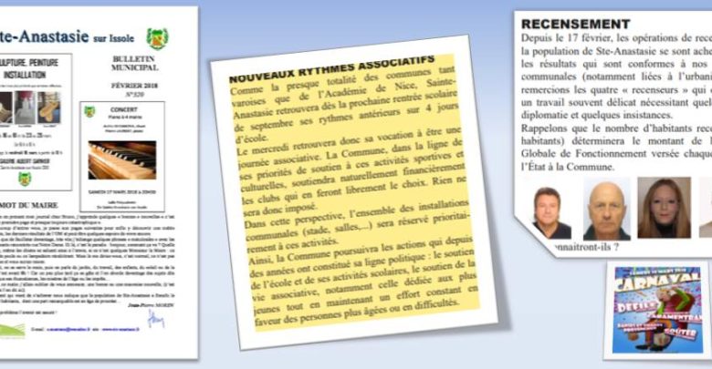 Photo of Bulletin Municipal Février 2018
