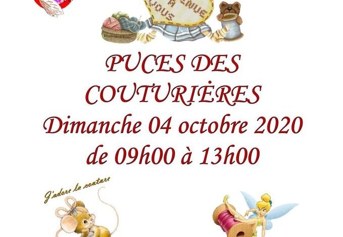 Photo of Puces des couturières – Dimanche 04 octobre