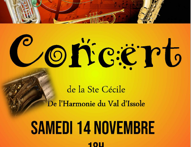 Photo of Concert – Harmonie du Val d’Issole – 14 novembre – 18h00