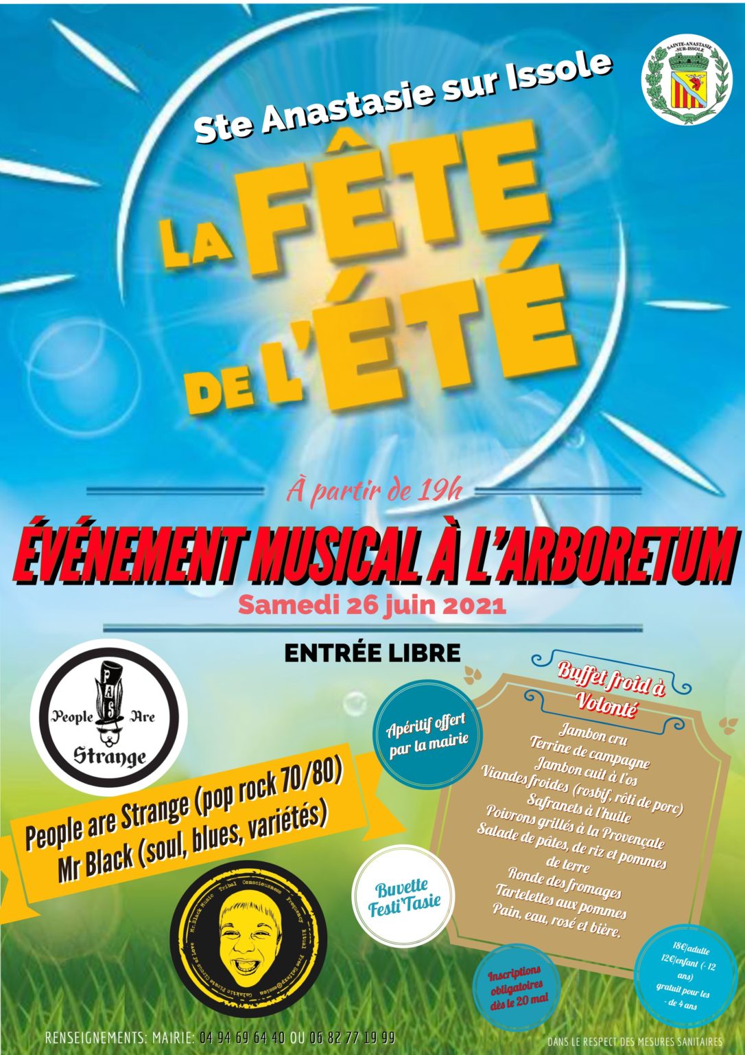 Fête de l’été – 26 juin – Ste Anastasie S/Issole