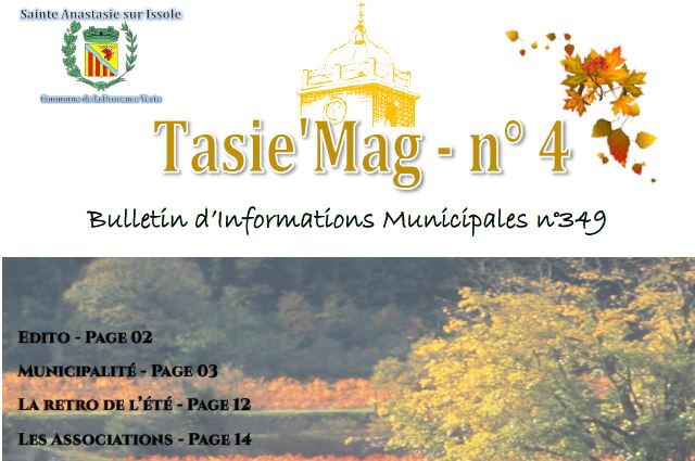 Photo of Tasie’Mag n°4